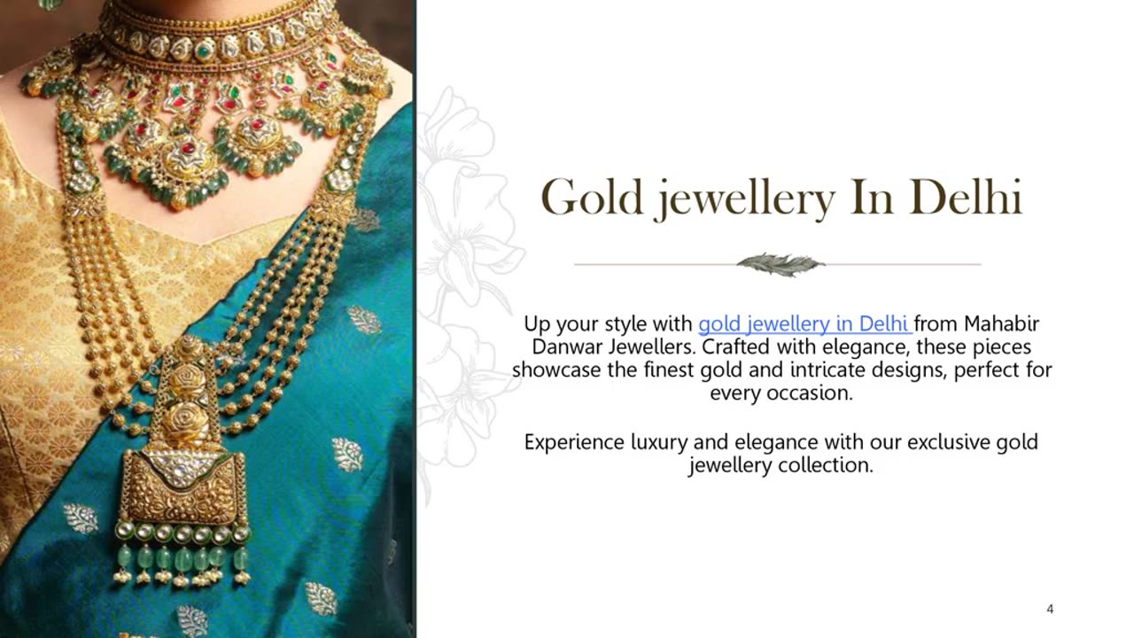 Gold jewellery In Delhi