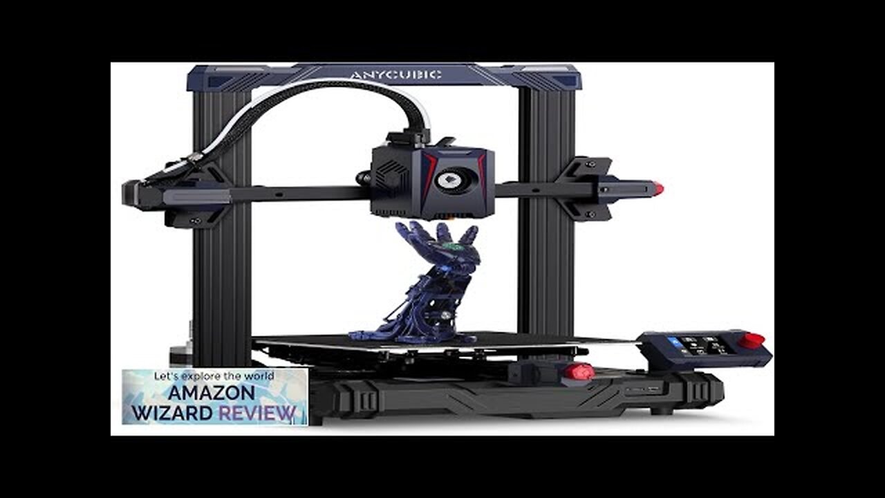 Anycubic Kobra 2 Neo 3D Printer Upgraded 250mm/s Faster Printing Speed Review