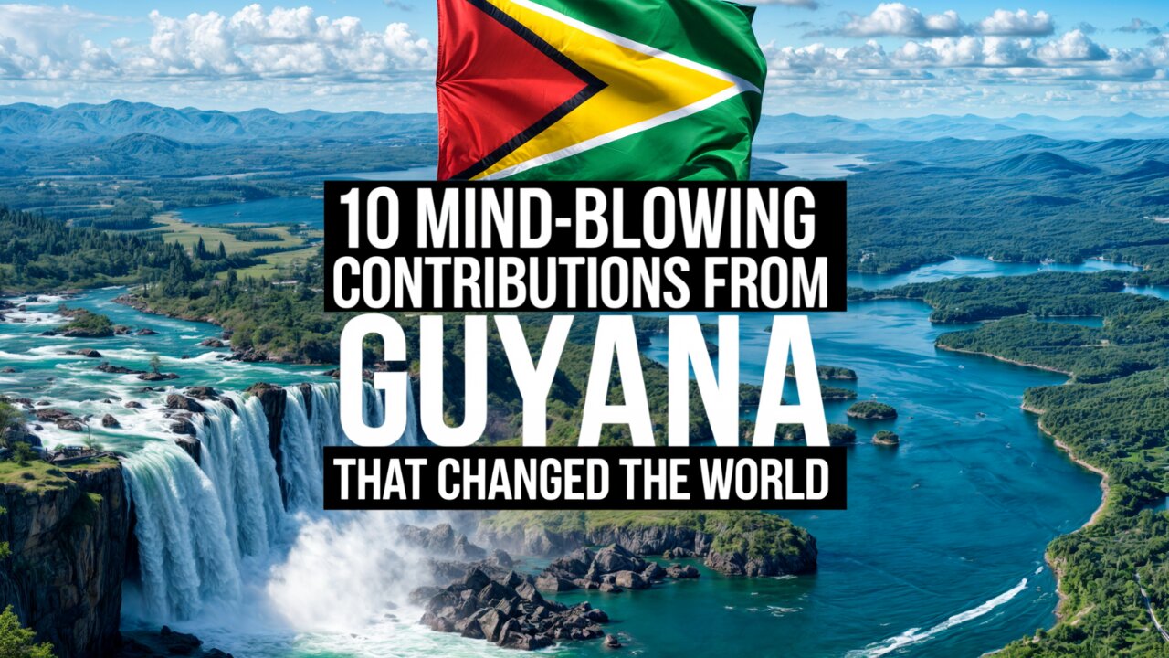 🌍10 Mind-Blowing Contributions from Guyana that Changed the World 🌍🤯✨