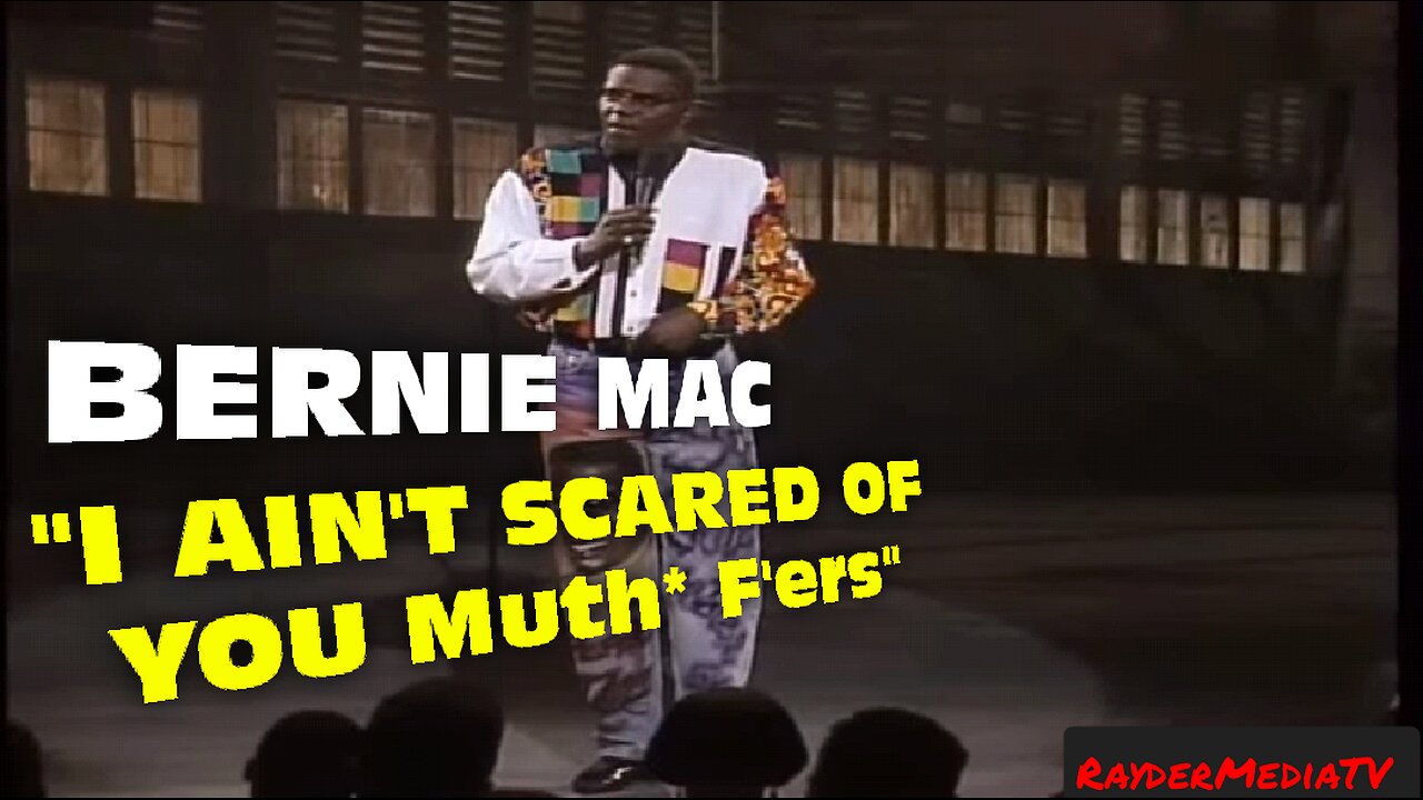 Bernie Mac: "I ain't scared of you m*therf**kers!" | Def Comedy Jam | RayderMediaTV