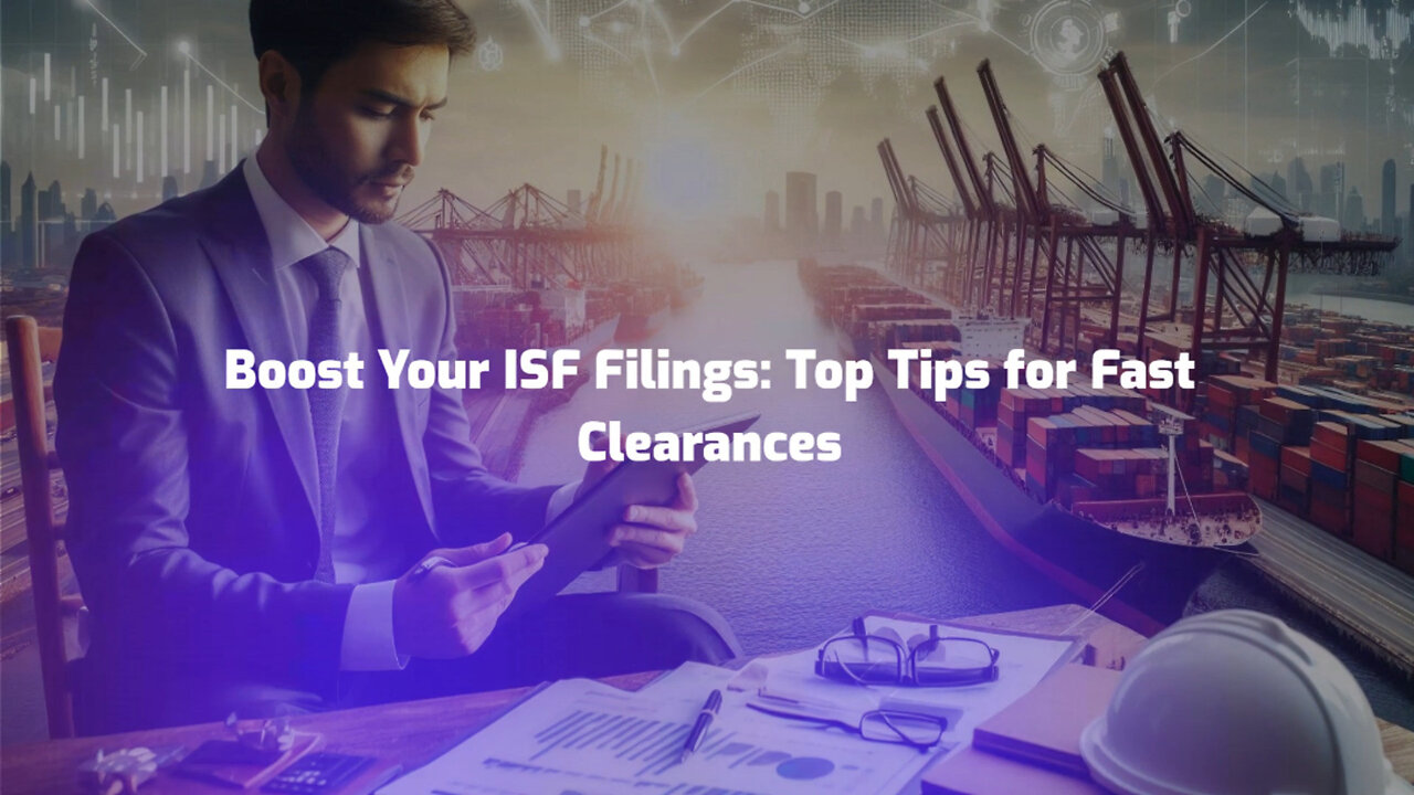Maximizing Efficiency: ISF Filing Strategies for Express Consignments