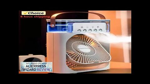 3 In 1 Fan AIr Conditioner Household Small Air Cooler LED Night Review