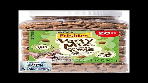 Purina Friskies Made in USA Facilities Natural Cat Treats Party Mix Natural Review