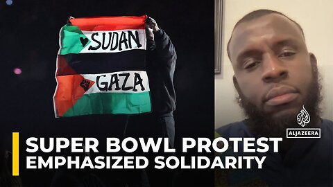 Performer raised Palestine & Sudan flags during US Super Bowl's half-time show