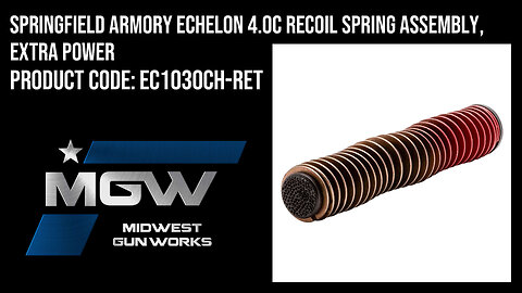 Springfield Armory Echelon 4.0C Recoil Spring Assembly, Extra Power - EC1030CH-RET