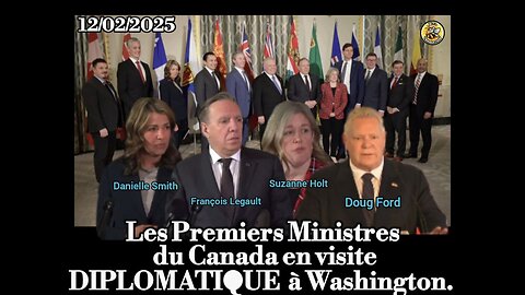 Les Premiers Ministres du Canada en visite DIPLOMATIQUE à Washington
