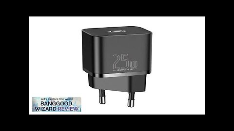 Baseus Super Si 25W 1-Port USB PD Charger 25W USB-C PD3.0 QC3.0 Review