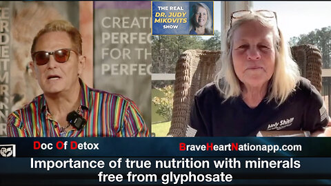 Importance of true nutrition with minerals free from glyphosate