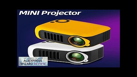 A2000 MINI Projector Portable Home Theater Videoprojector 3D LED Smart Cinema TV Review