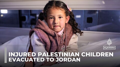 Injured Palestinian Children Evacuated to Jordan