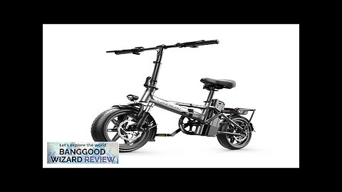 USA DIRECT ZHENGBU D3 Electric Bike 500W Motor 48V 18Ah Battery 14inch Review