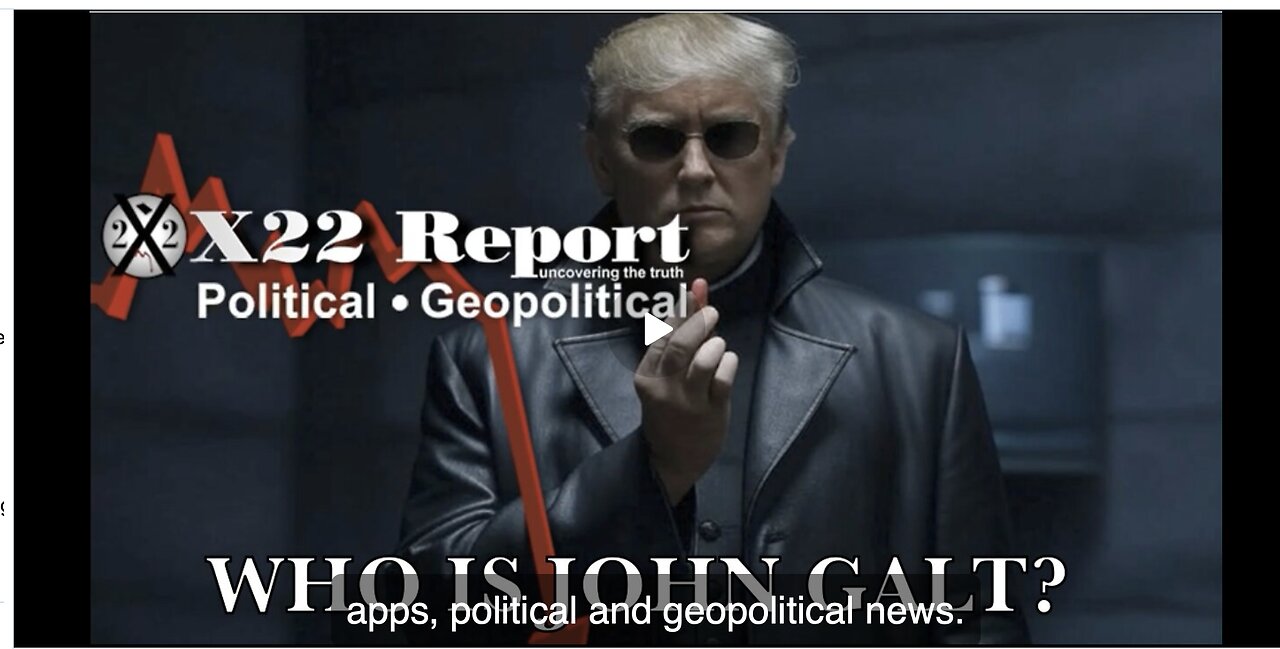 X22-Take The Red Pill,You Stay In Wonderland,Trump Will Show You How Deep The Rabbit Hole Goes