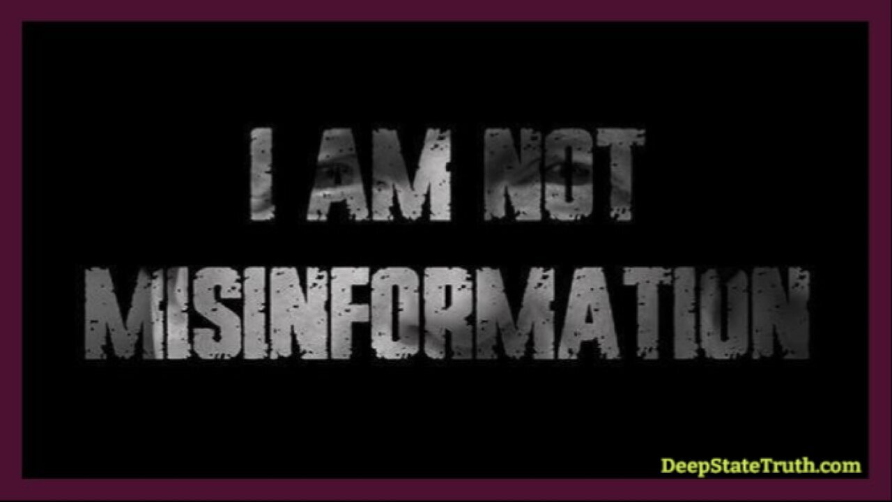 Documentary: 'I Am Not Misinformation' ☠️ Covid-19 Lies and Vaccine Adverse Events