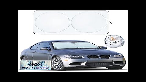 EcoNour Car Windshield Sun Shade Reflector Sunshade Offers Ultimate Protection Review