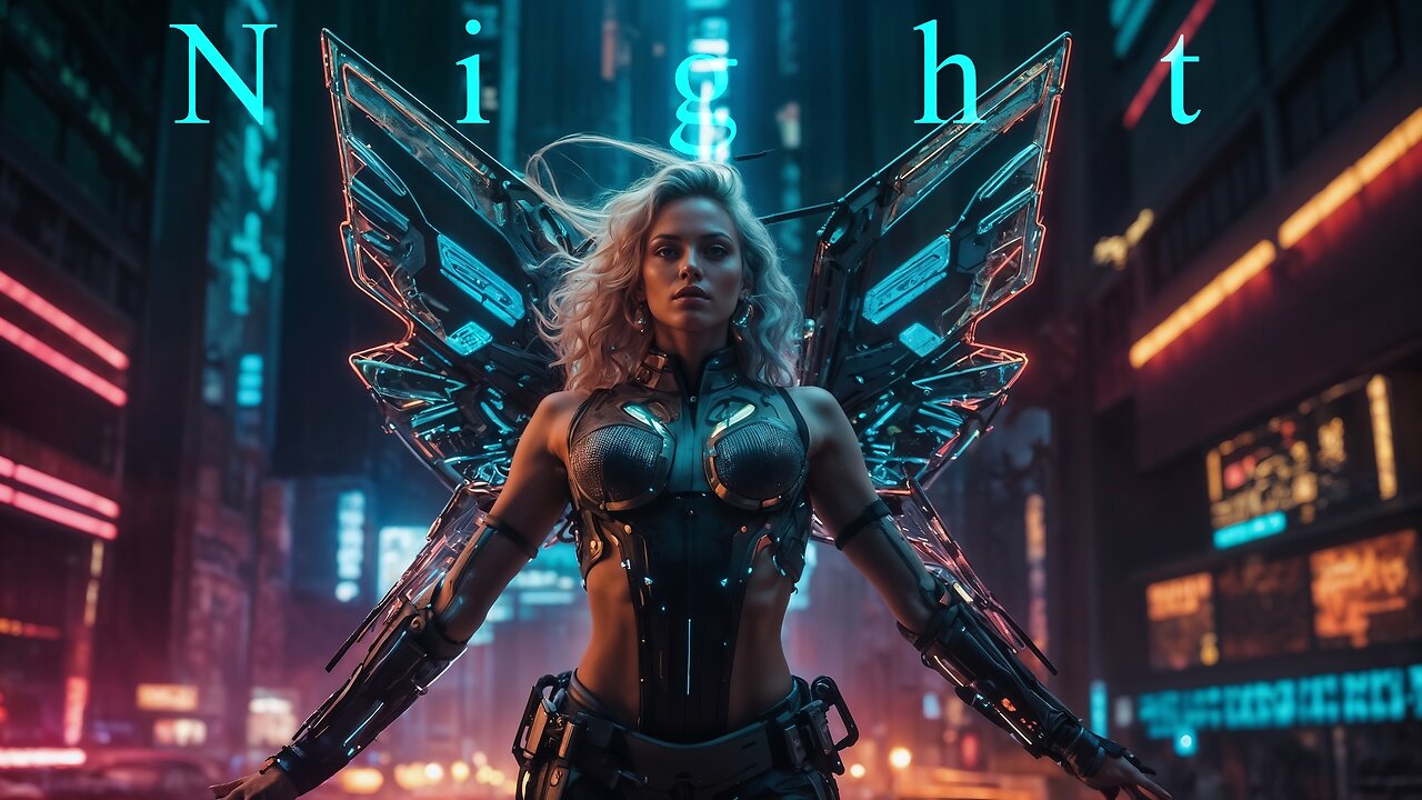Dark Liska -- Night - Cyberpunk Music | Industrial | Darksynth | Dark Techno