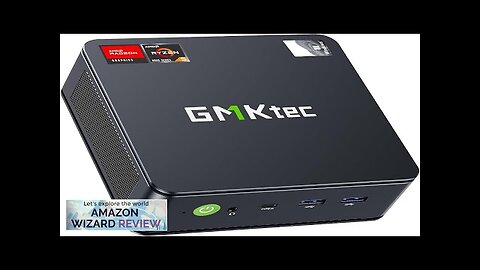 GMKtec Mini PC Ryzen 6600H M6 Gaming Desktop Computer Preinstalled Windows 11 Review