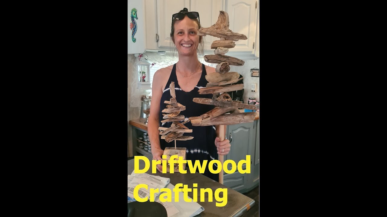 Crafting with Driftwood - COLLAPSIBLE TREES Easy to store