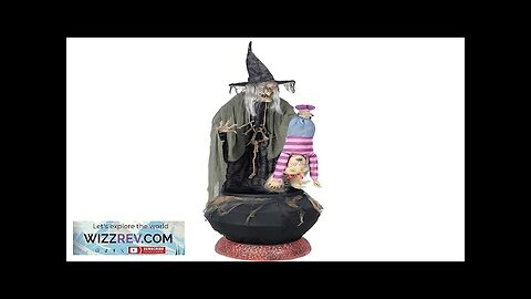 Witch Stewing A Brew Life Size Animated Halloween Prop Review