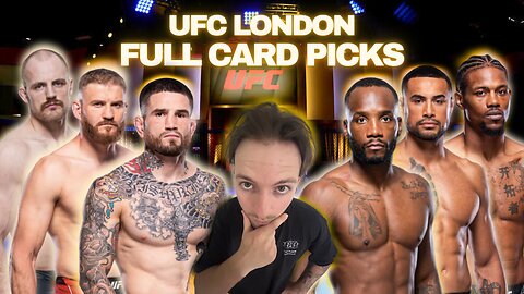 UFC London: Edwards vs. Brady – FULL Card Breakdown & Predictions!