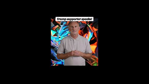 Trump supporter speaks-AI