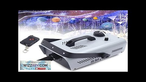 Snow Machine with Wireless Remote Control for Christmas Wedding Photography Parties Kids Review