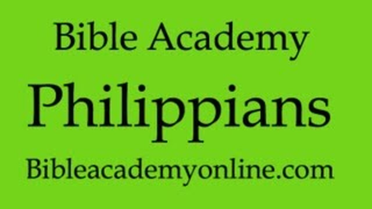 Philippians 1:15-21 Lesson 4