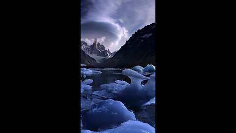 Frozen Laguna Torre, Argentina 🇦🇷