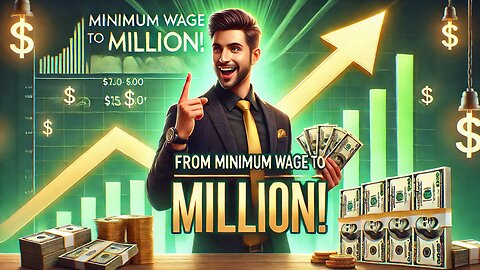 💰 From Minimum Wage to a Million: The REAL Step-by-Step Guide to Getting Rich Even on a Low Income!