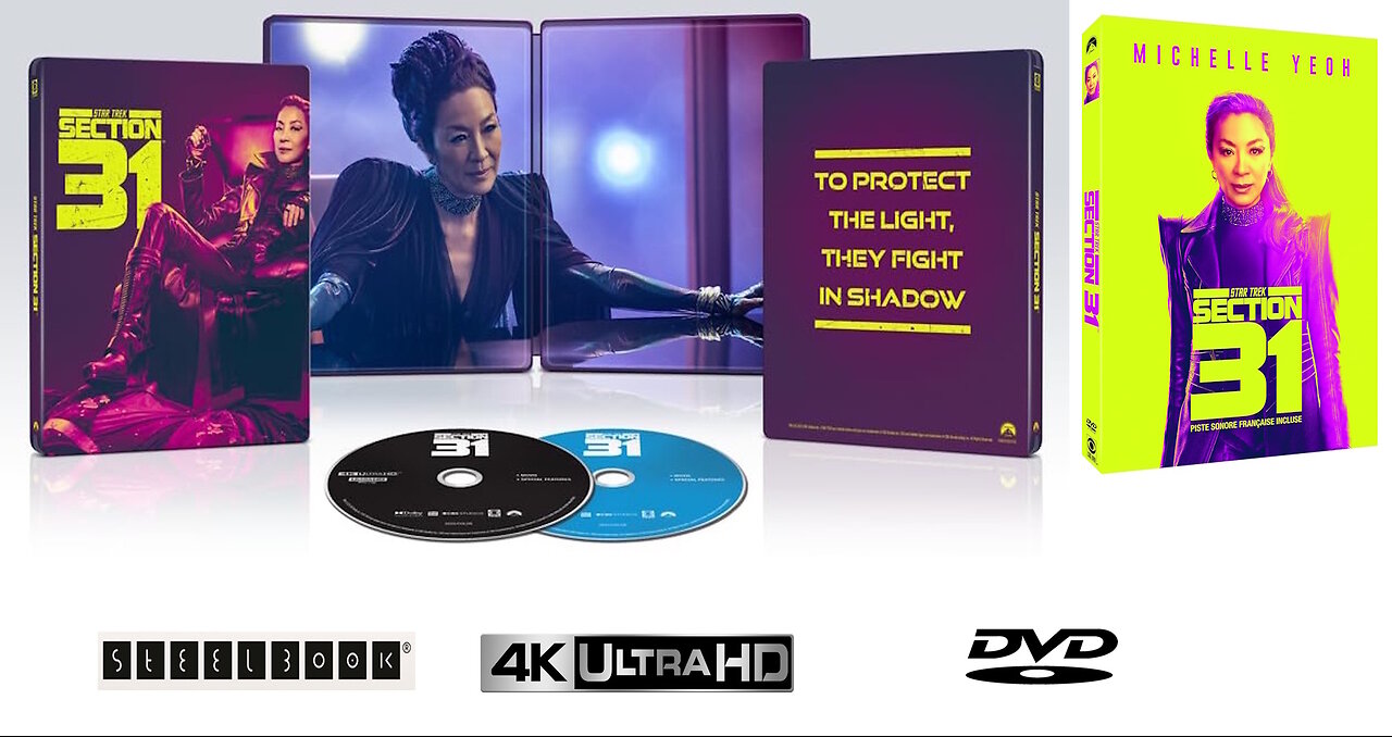 Star Trek: Section 31 [4K UHD Steelbook & Blu-ray & DVD Editions]