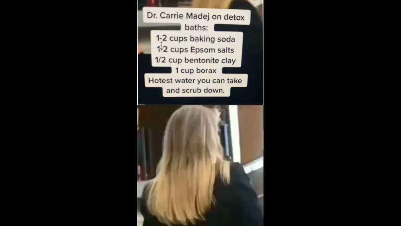 Dr.Carrie Madej On Detox Baths