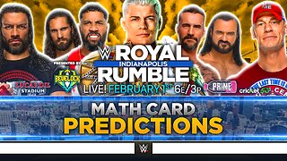 WWE Royal Rumble 2025 - Match Card Predictions [v5] | Bevelock