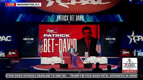 Patrick Bet-David Delivers Remarks at CPAC 2025