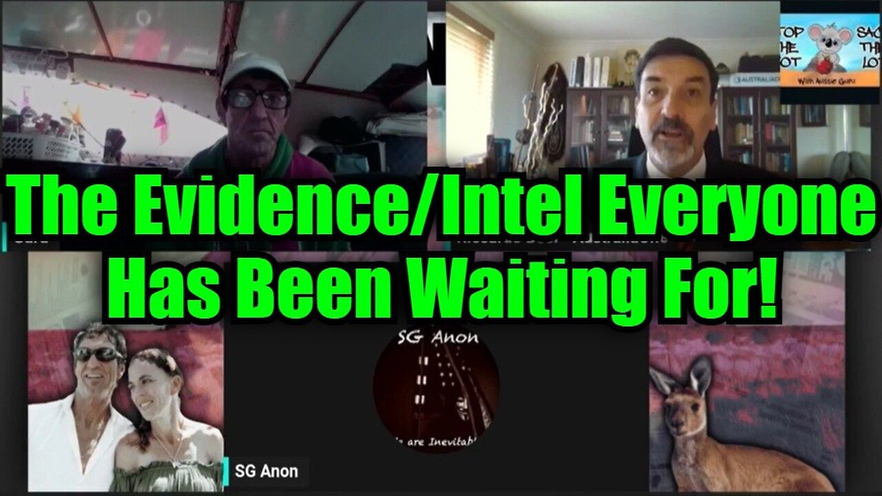 Riccardo Bosi, SG Anon & Guru The Evidence/Intel Everyone Has Been