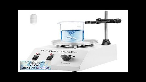 VEVOR Magnetic Stirrer 250W 158℉/70℃ Heating Hot Plate with Magnetic Stirrer 0-1600 Review