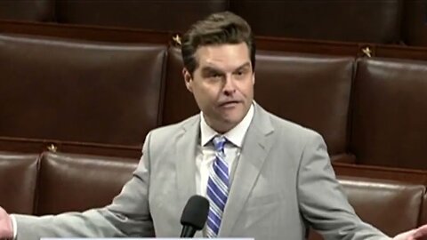 Matt Gaetz Gets Blockbuster Christmas Gift Days After House Report Leaks