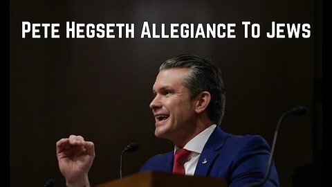 Pete Hegseth Allegiance To Juze by Stew Peters