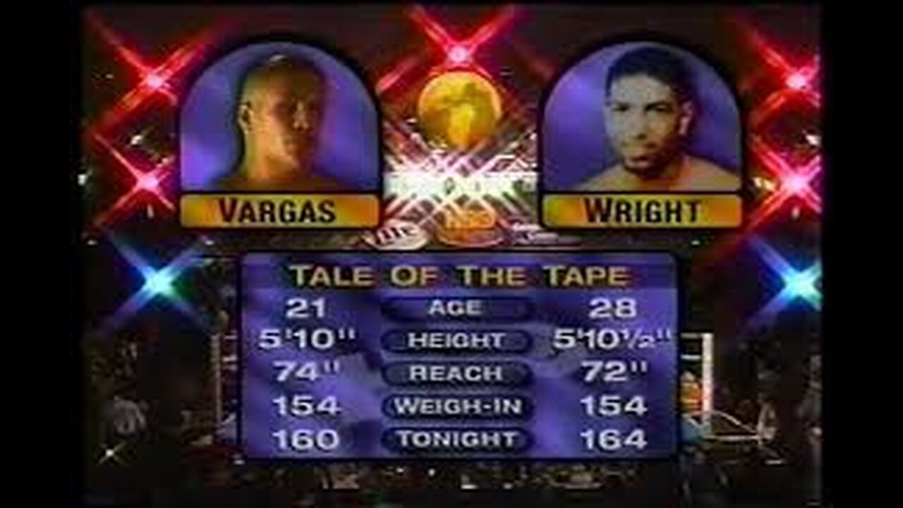 Fernando Vargas vs Ronald Wright - Dec 04 1999 - Chinook Winds Casino, Lincoln City, OR