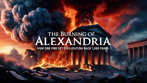 The Burning of Alexandria: How One Fire Set Civilization Back 1,000 Years