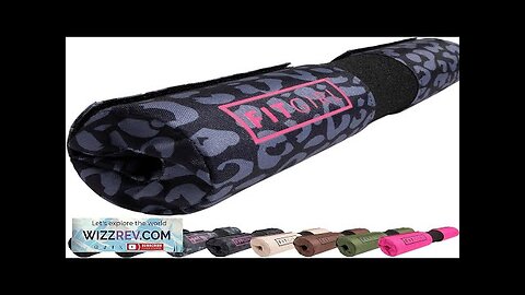 FITGIRL Squat Pad and Hip Thrust Pad for Leg Day Barbell Review