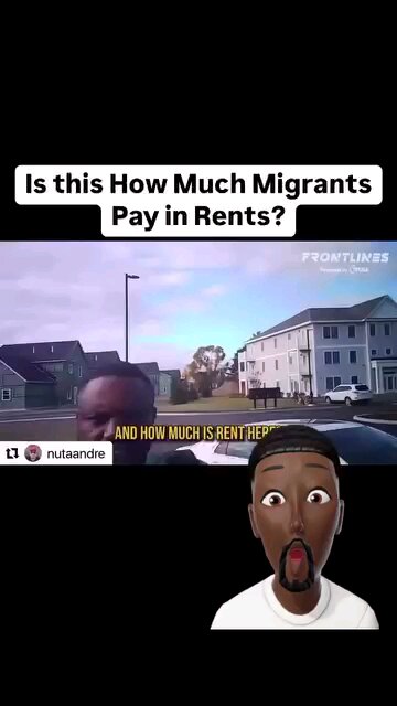 Migrants get FREE rent in America while citizens suffer !