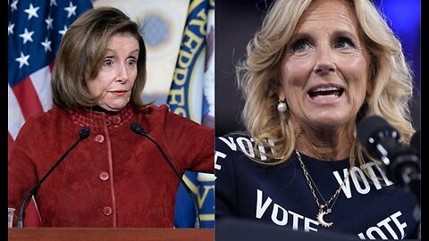 Et Tu, Nancy Jill Biden Laments Pelosi's Betrayal, Death of Their 50-Year Friendship