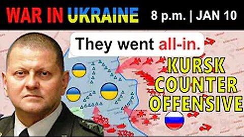 10 Jan: CHAOS IN KURSK: Desperate Russian Offensive Backfires! | War in Ukraine Explained