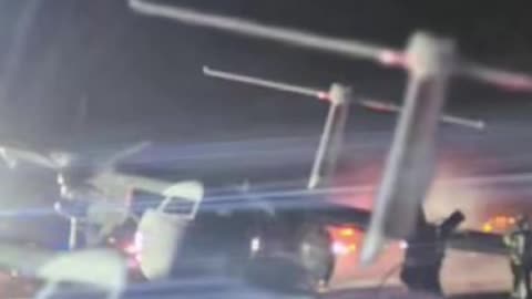 🚨MOMENTS AGO: PLANE FULL OF PASSENGERS CRASH LANDS IN CANADA ⚠️