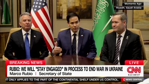 Marco Rubio: "The only thing President Trump is trying to do is bring about peace"