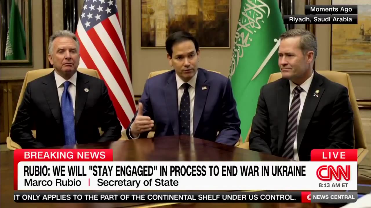 Marco Rubio: "The only thing President Trump is trying to do is bring about peace"