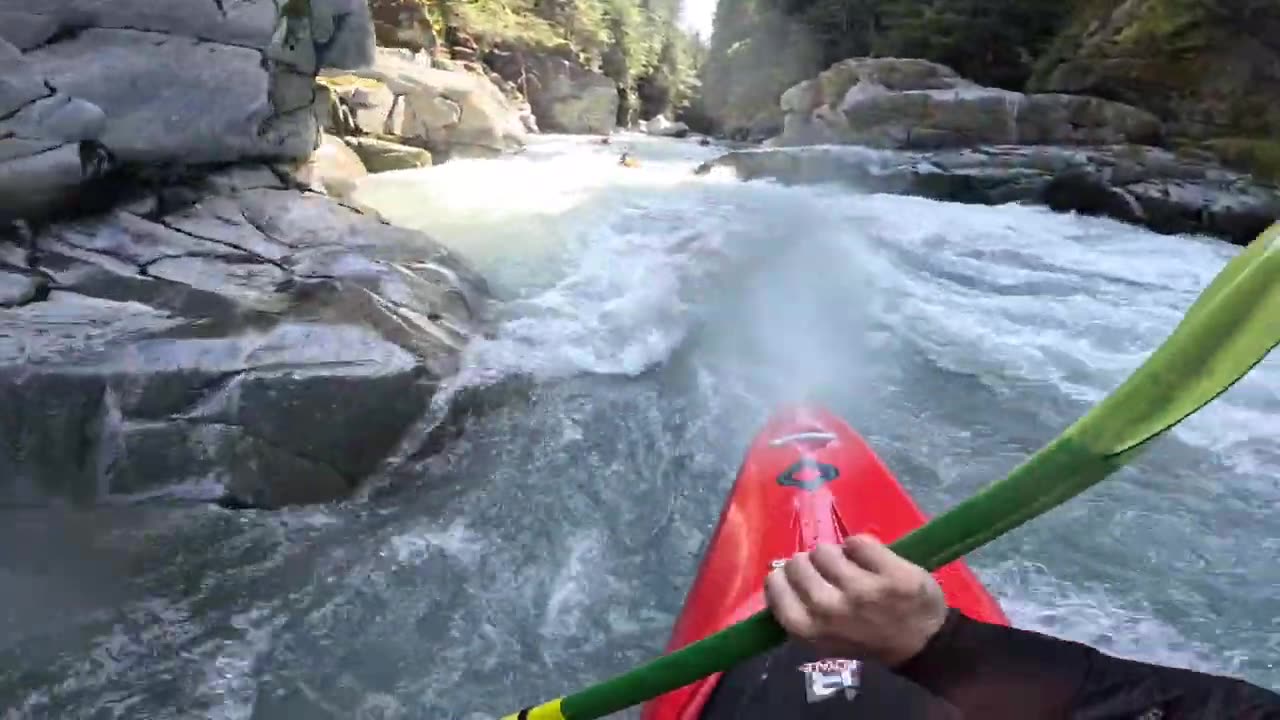 POV Kayaking RAW_ Aslu Box Canyon, Canada BC