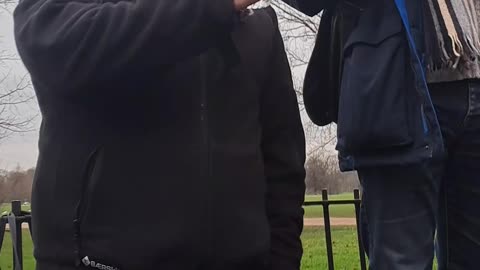 Bob of Speaker's Corner heckles a grooming gang sympathiser