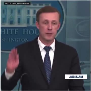 Jake Sullivan admits the latest four years have been chaos. 🔥