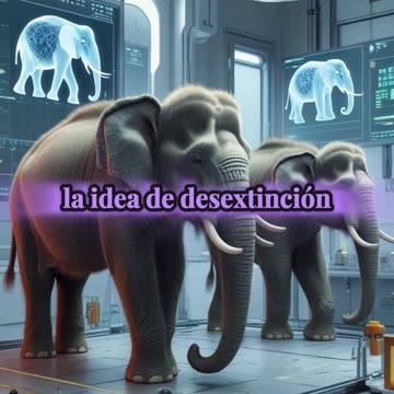 ¿Qué es la desextinción de animales?