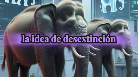 ¿Qué es la desextinción de animales?